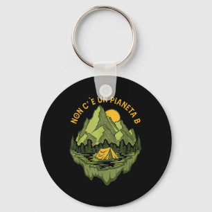 There Is No Planet B Mother Earth Environmental Keychain