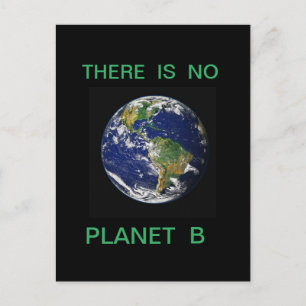 THERE IS NO PLANET B POSTCARD