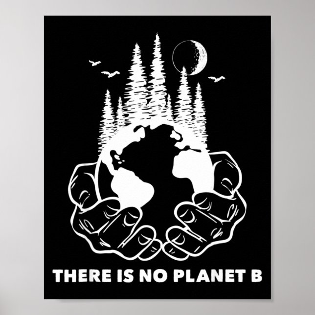 There Is No Planet B Save The Environment Nature E Poster (Front)