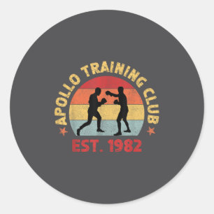 There Is No Tomorrow, Boxing Motivation, Allo Boxi Classic Round Sticker