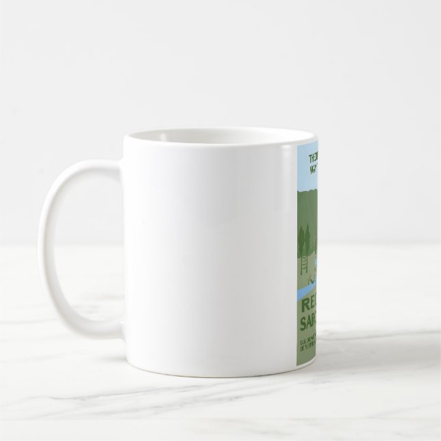 There is No Wrong Way to Hammock! - Recreate Sarca Coffee Mug (Left)