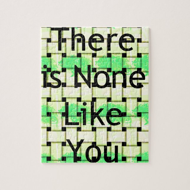 There Is None Like You Art Print Jigsaw Puzzle (Vertical)