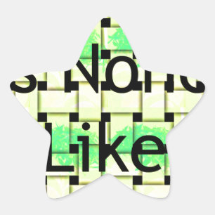 There Is None Like You Art Print Star Sticker