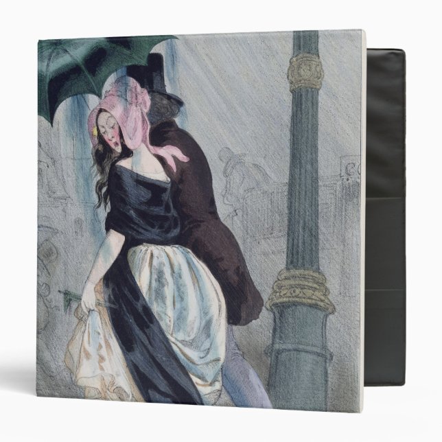 There is Nothing as Expensive as Le Bon Marche' Binder (Front/Inside)