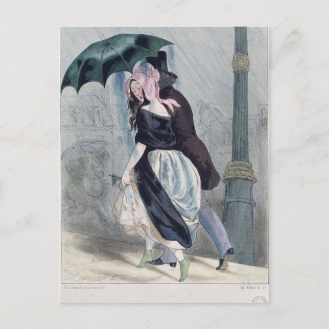 There is Nothing as Expensive as Le Bon Marche' Postcard (Front)