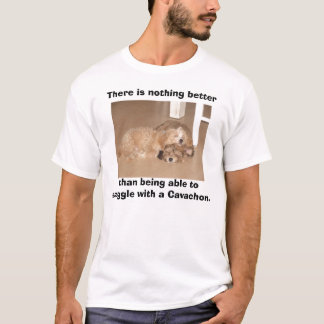 There is nothing better than snuggle with a Cava T-Shirt
