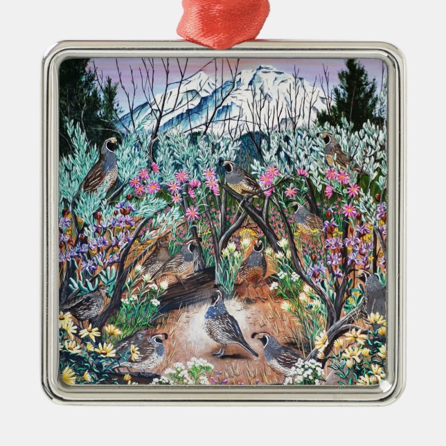 There is One in Every Crowd Metal Ornament (Front)