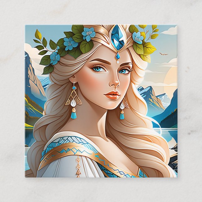 There is something special and unique about Scandi Square Business Card (Front)