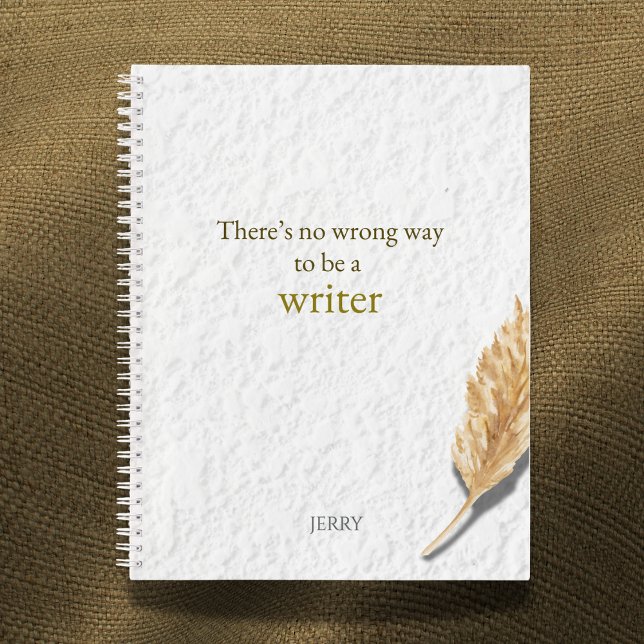 There’s No Wrong Way to Be a Writer Notebook (Creator Uploaded)