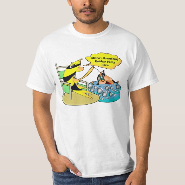 There’s Something Rather Fishy Here T-Shirt (Front)