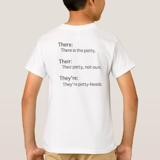 There Their They're Shirt