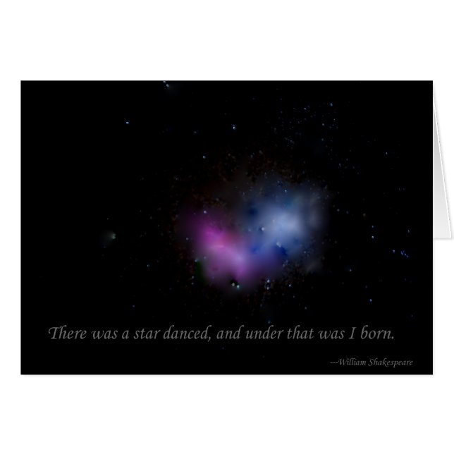There was a star danced (Front Horizontal)