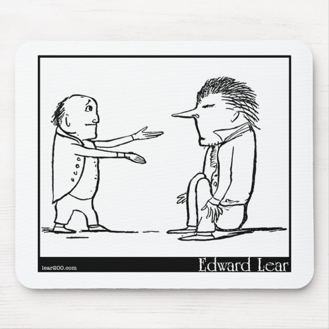 There was an old person of Sestri Mouse Pad (Front)