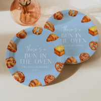 There's A Bun In The Oven Bread Baby Shower