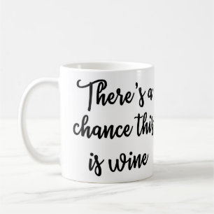 There's a chance this is wine Mug