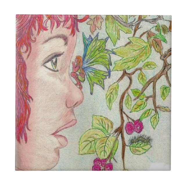 Theres a fiary on my nose tile (Front)