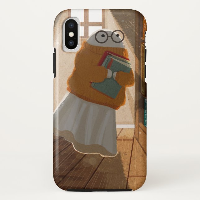 There's A Ghost Amongst The Bookshelves Again... Case-Mate iPhone Case (Back)