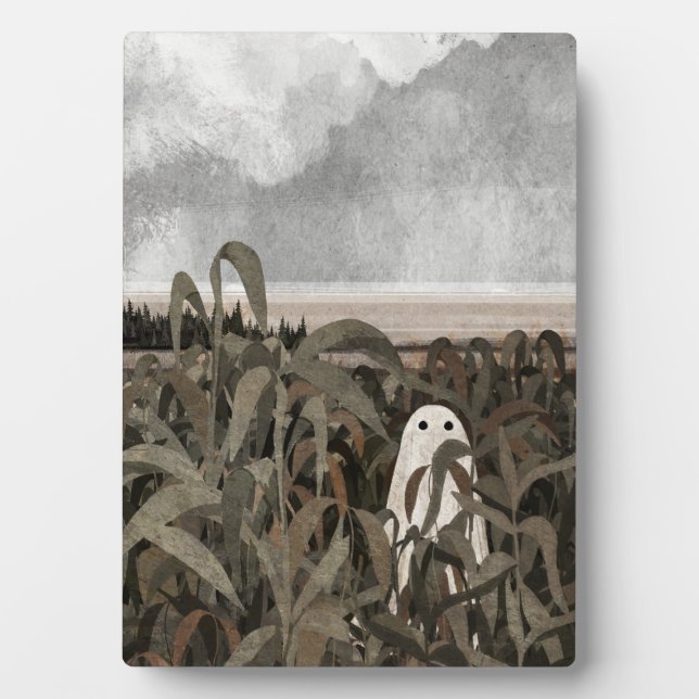 There's A Ghost In The Cornfield Again... Plaque (Front)