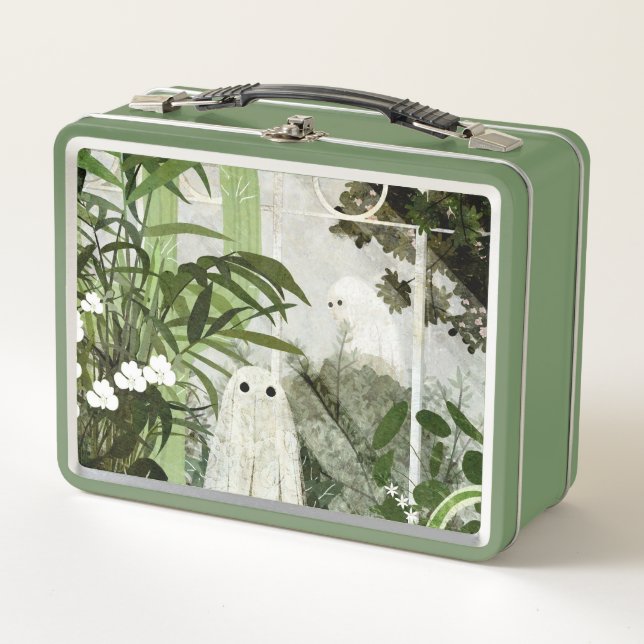 There's A Ghost In The Greenhouse Again... Metal Lunch Box (Front)