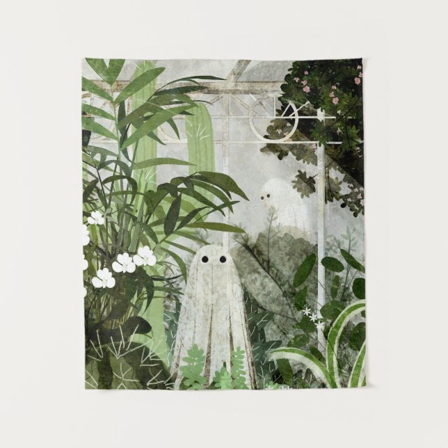There's A Ghost In The Greenhouse Again... Tapestry (Front)