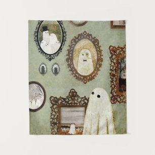 There's A Ghost In The Portrait Gallery Tapestry