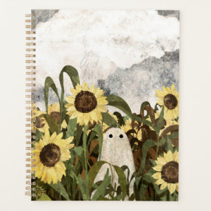 There's a ghost in the sunflower field again... planner