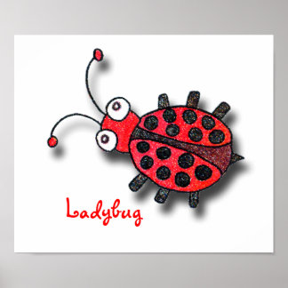 There's A Ladybug On My Poster! Poster