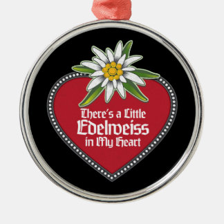 There's a Little Edelweiss in My Heart Ornament