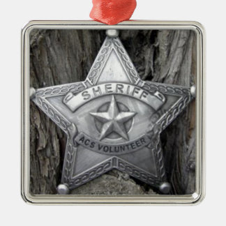 There's A New Sheriff In Town Metal Ornament