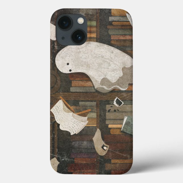 There's A Poltergeist In The Library Case-Mate iPhone Case (Back)