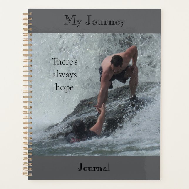 There's Always Hope Journal Planner (Front)
