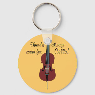 There's always room for Cello! Keychain