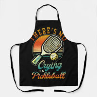 Theres No Crying In Pickleball Sports Love Retro P