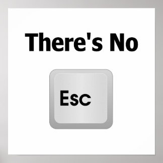 There's No Escape Poster