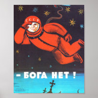 There's no god! / Бога Нет! Cosmonaut Yuri Gagarin