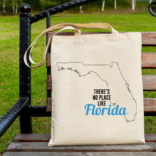There's No Place Like Florida Tote Bag, Mom Gift Bag