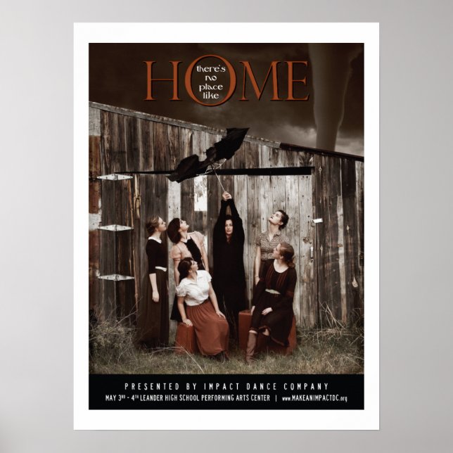 There's No Place Like Home Poster (Front)