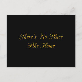 THERE'S NO PLACE LIKE HOME QUOTES REALESTATE WELCO POSTCARD