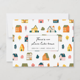 There's No Place Like Home Realty Thank You Card