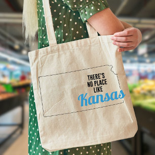 There's No Place Like Kansas, Tote Bag, Mom Gift Bag