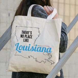 There's No Place Like Louisiana Tote Bag, Mom Gift Bag
