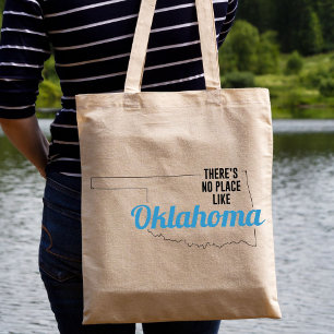 There's No Place Like Oklahoma Tote Bag, Mom Gift Bag