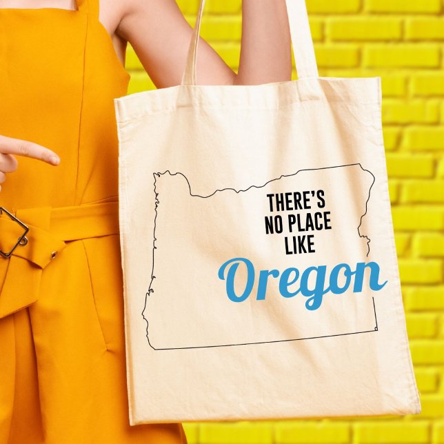 There's No Place Like Oregon, Tote Bag, Mom Gift (Creator Uploaded)