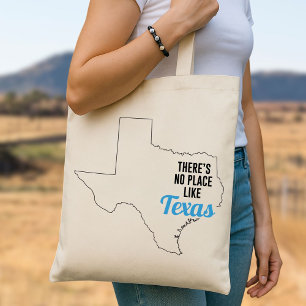 There's No Place Like Texas Tote Bag, Mom Gift
