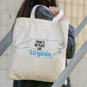 There's No Place Like Virginia, Tote Bag, Mom Gift Bag