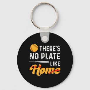 There's No Plate Like Home Softll Player Lover Fun Keychain