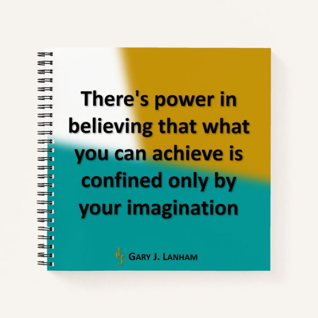 “There's Power in Believing" - Journal Book (Front)