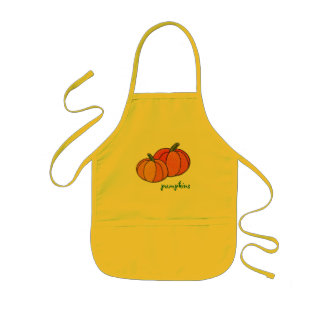 There's Pumpkins On My Apron! Kids Apron