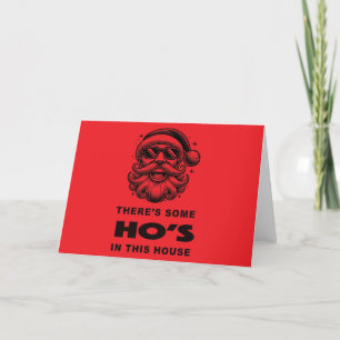 Theres Some Ho's In This House Thank You Card