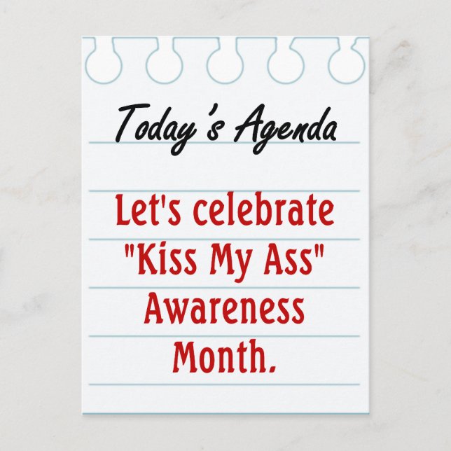 There's Something That You Should Be Aware of (2) Postcard (Front)